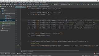 Create ListViewSet Listener + Pass List Data Another Activity in Android Studio Part Two