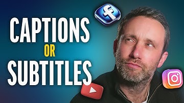 Captions vs Subtitles — What