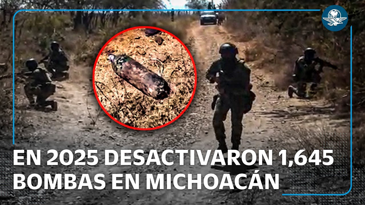 Aumenta desactivación de drones y minas del narco 