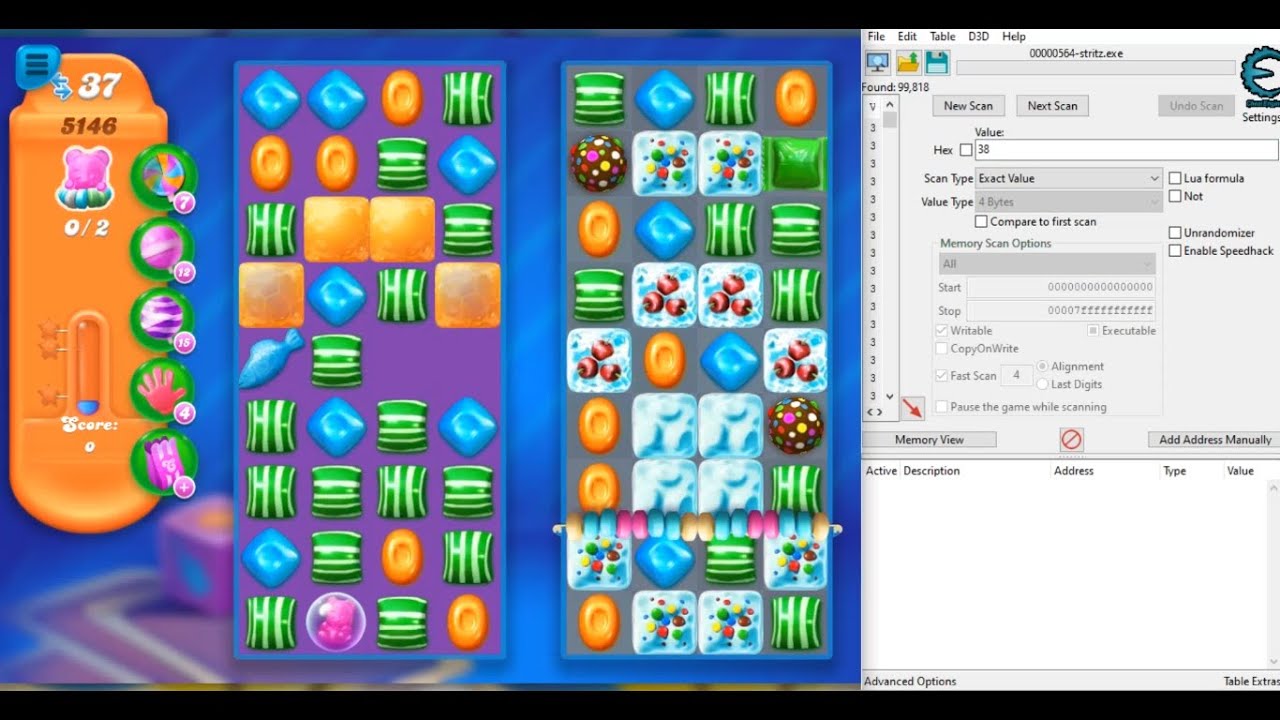 HARD LEVEL! CANDY CRUSH SODA SAGA LEVEL 5146ᴴᴰ (★★★) [FT. CHEAT ENGINE