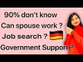 How to find Job in Germany || Dependent Visa || Government Support