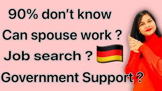 How to find Job in Germany || Dependent Visa || Government Support