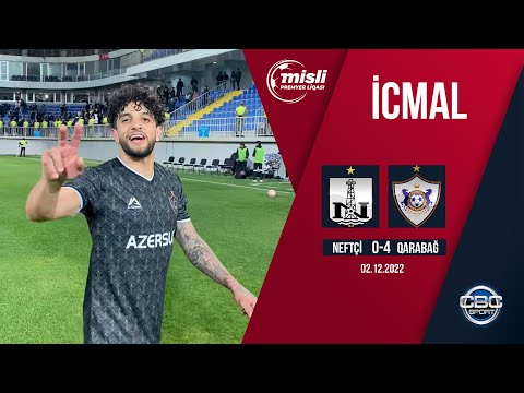 Neftçi 0:4 Qarabağ | Misli Premyer Liqası, 16-cı tur | İCMAL