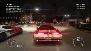 4K | GRID 2 | HONDA NSX-R | WSR SEASON 4 | OAKLEY | Barcelona-Marine Gate | Race 2 | 4K Gameplay