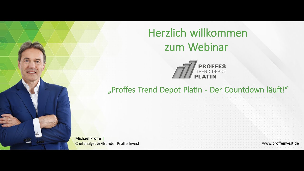 Webinar: „Proffes Trend Depot Platin – Der Countdown läuft!“ - YouTube