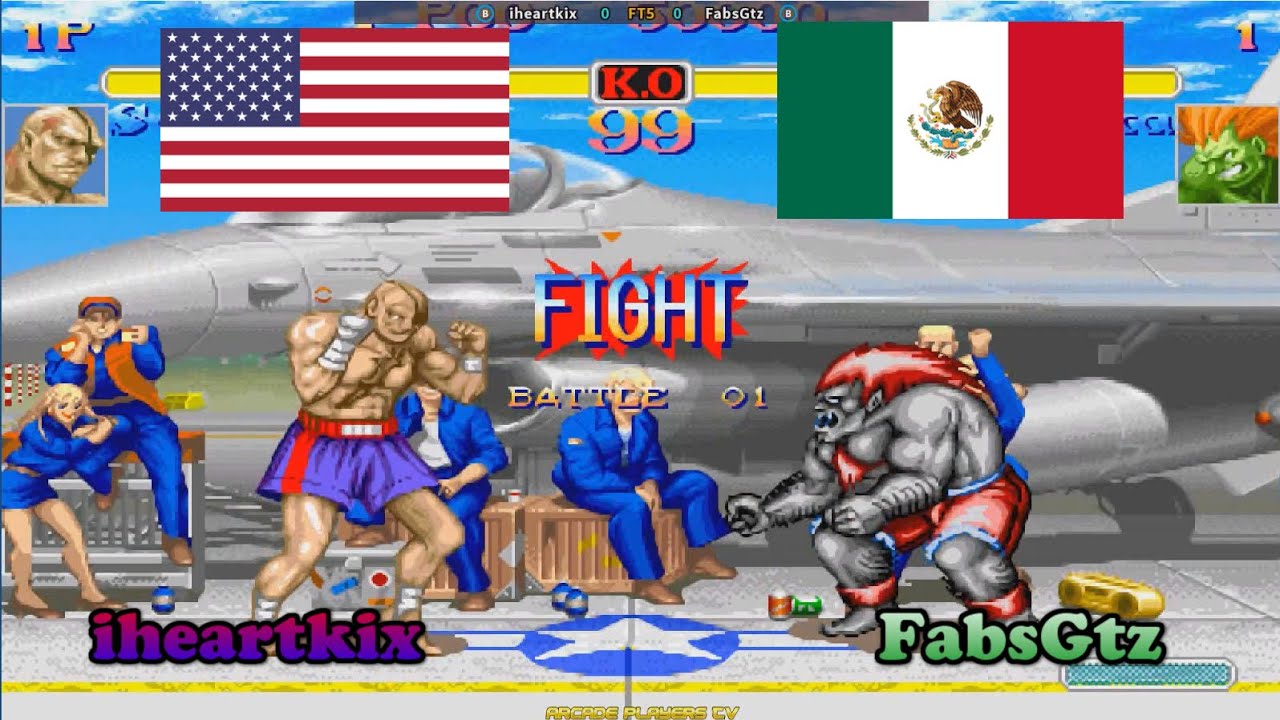 Super Street Fighter 2 Turbo ➤ iheartkix (Usa) vs FabsGtz (Mexico