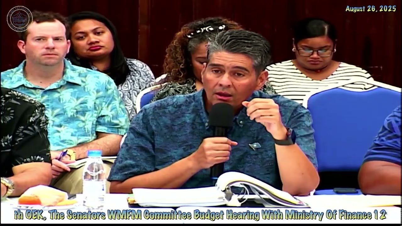 12th OEK The Senate WMFM Committe Budget Hearing With MOF
