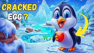 Cracked Egg 😢 Brave Penguins 🐧 Rescue Mission 🥚 Heartwarming Kids Story 📖 🥶🐧