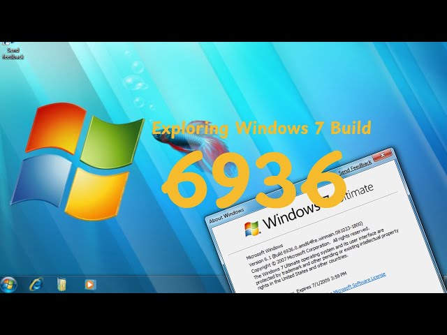 その他 windows7 32bit 15 Years of Windows 7 - Exploring Windows 7 Build 6936 - YouTube