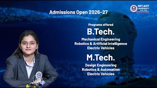 MIT ADT University | Department of Mechanical Engineering | MIT School of Engineering & Sciences |