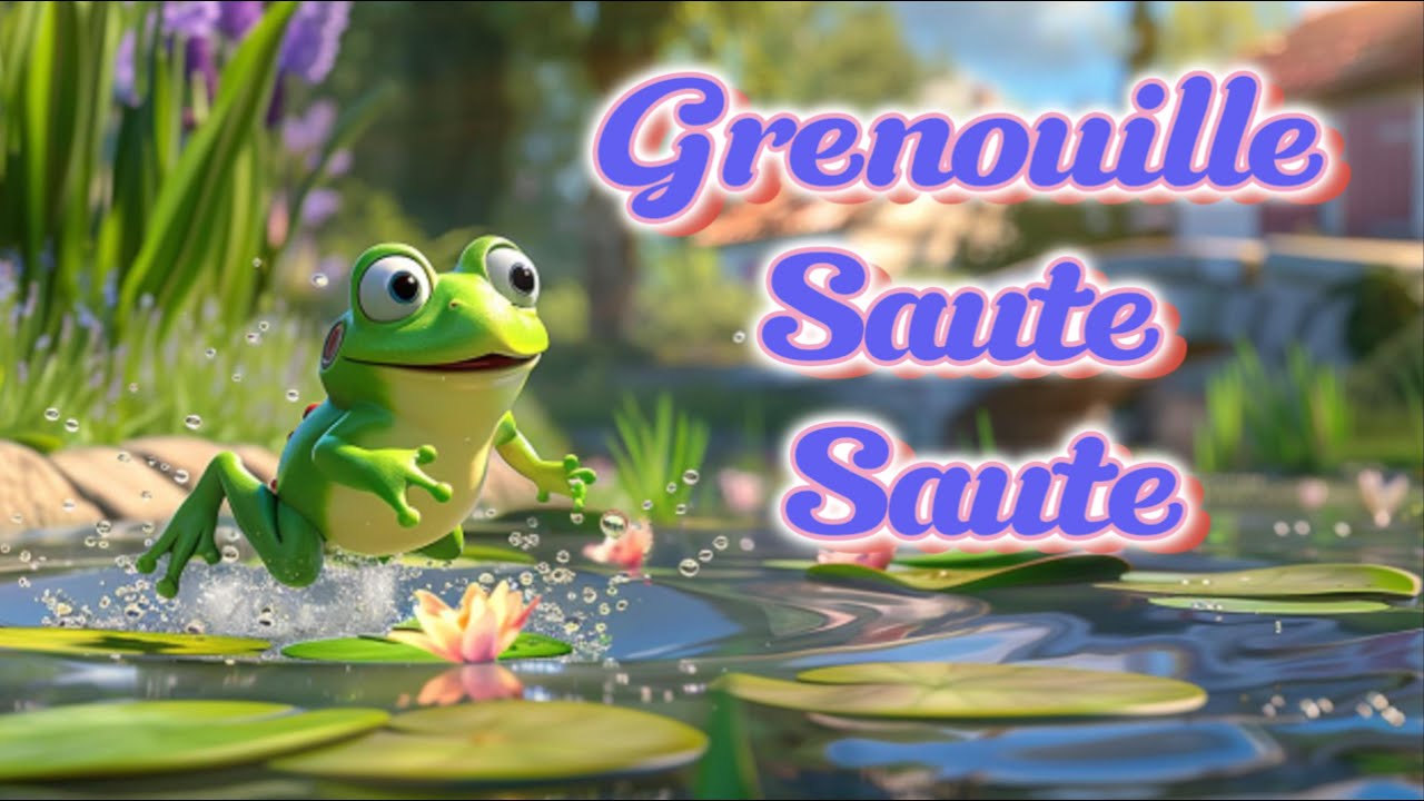 Grenouille Saute Saute - Chansons enfantines – Comptines pour enfants – Chansons pour enfants