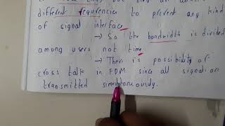 2 Frequency divion multiplexing