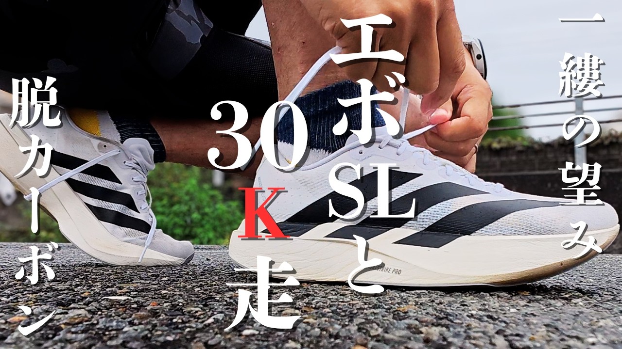 【EVO SL】脱アシックスを決意させた救世主に全力で拍手を送りたい