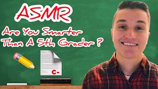 ASMR | Are You Smarter Than A 5th Grader ? 🍎 screenshot 1