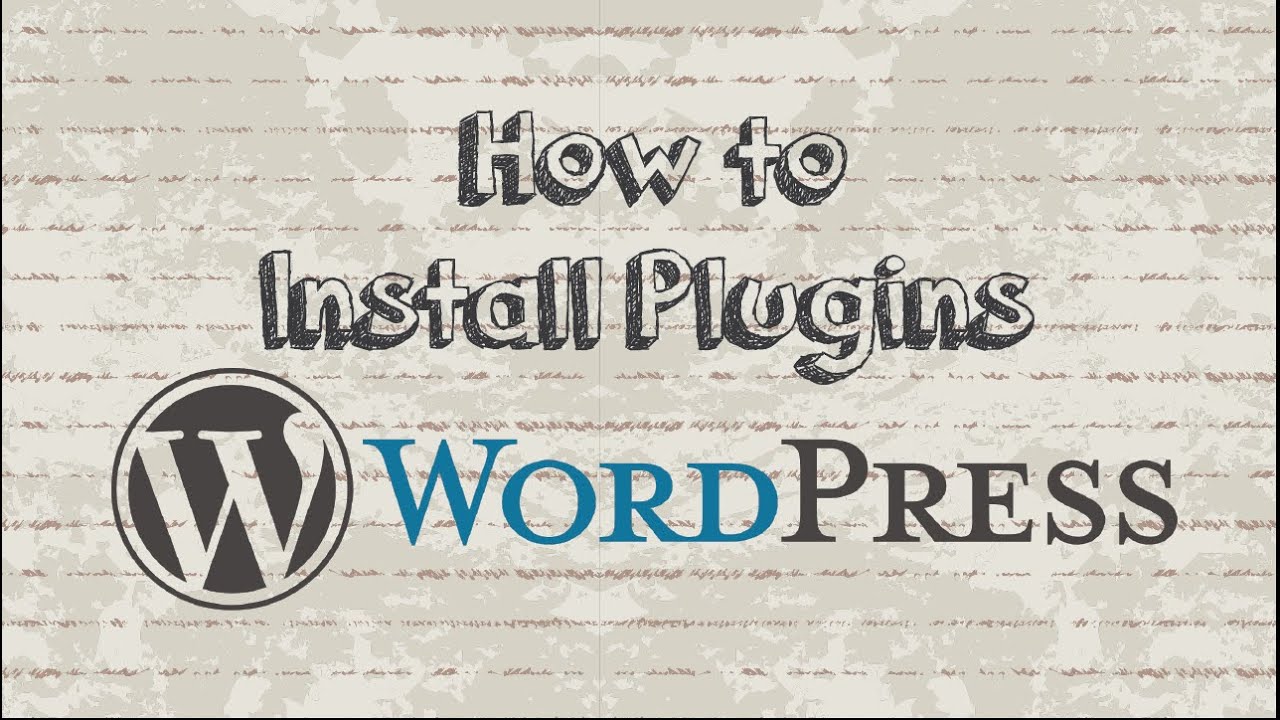 How to install Wordpress plugins with 2 Methods - YouTube