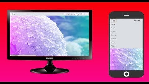 bootstrap 4 || Responsive || Nav bar || Part -1