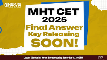 4 . MHT CET 2025 Answer Key: Steps to Download & Updates | Top 5 Education News.