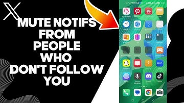 How To Mute Notifications From People Who Don