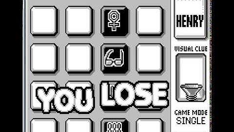 Henry - Game Com Tiger Electronics - emulador Game.Com