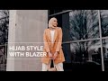 39 HIJAB STYLE with BLAZER | Hijab Style 🧕