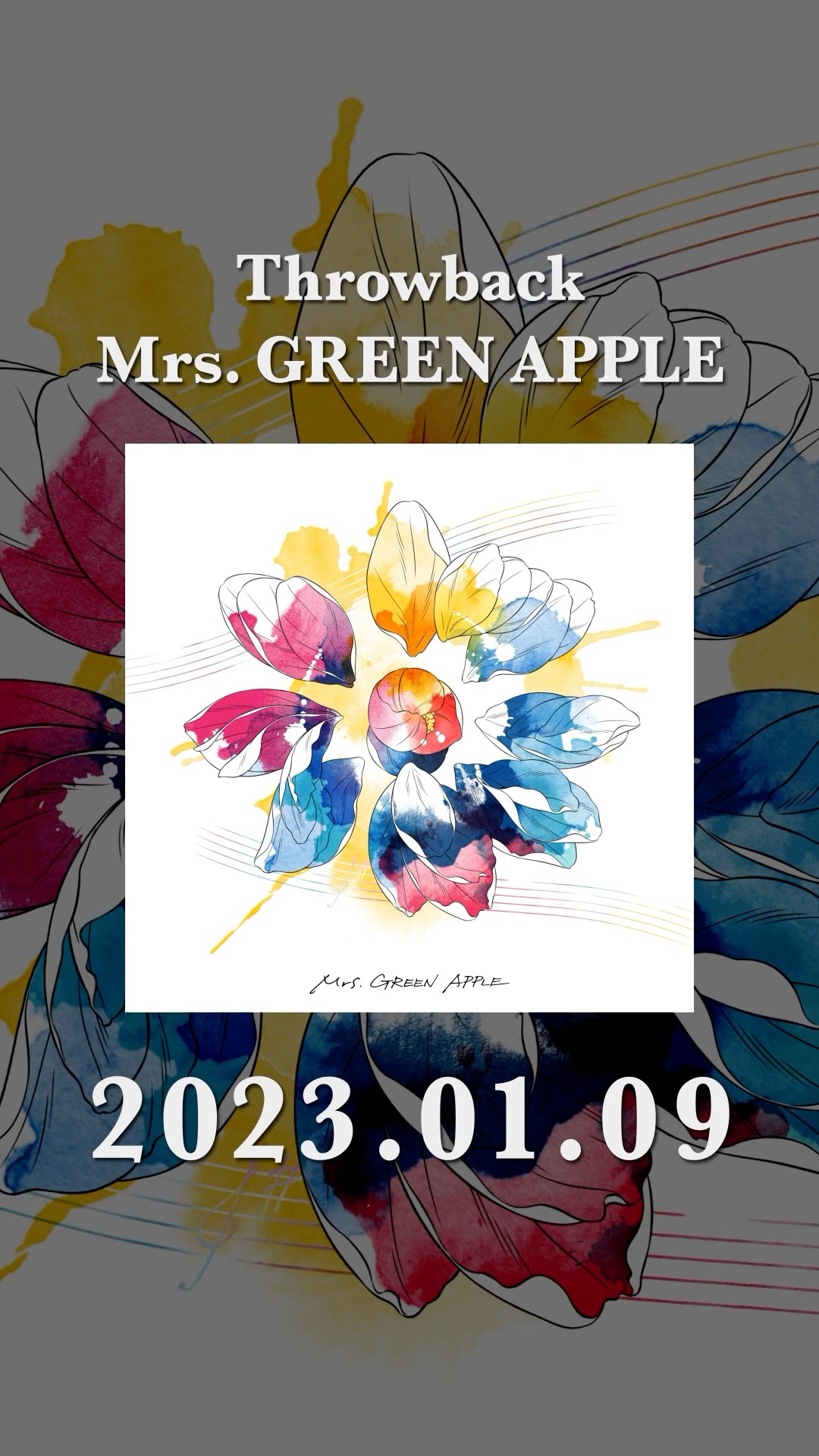 ThrowbackMrsGREENAPPLE 🍏】⁡2023年1月9日 リリース #僕のこと