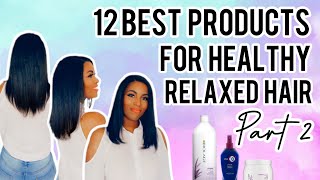 BEST PRODUCTS FOR FAST RELAXED HAIR GROWTH |TIPS & REGIMEN 2021 | STOP SHEDDING & BREAKAGE | PT2