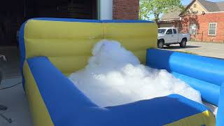 All in One Foam pit does not require an extra foam fan. Air blower and water pump by partymachines 402 views 1 year ago 36 seconds