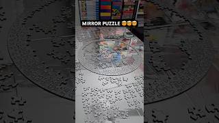 This jigsaw puzzle is a mirror 😳