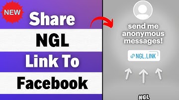 How to Share NGL Link on Facebook Story: NEW UPDATE in 2023