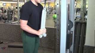 How To Do Cable Rope Pushdowns