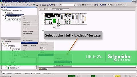 Using BMENOC0301 DTM Browser EtherNet/IP Explicit Message Utility | Schneider Electric Support