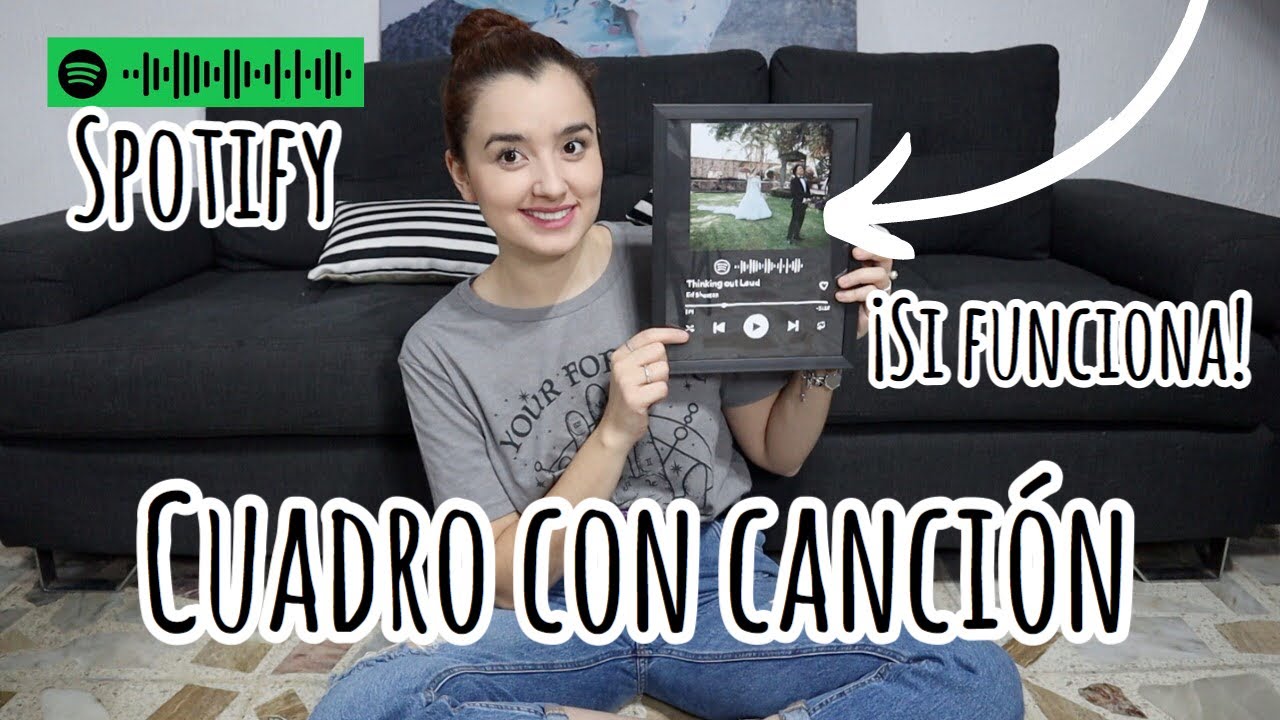 TUTORIAL PARA CUADRO CON CANCIÓN DE SPOTIFY / REGALO SAN VALENTÍN / DIY / HAIVAL