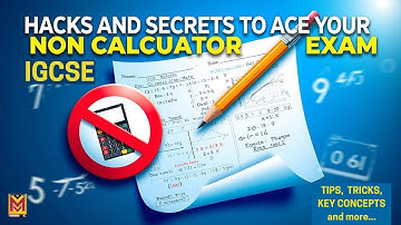NON-CALCULATOR PAPER 2 for IGCSE Maths from 2025 | MUST-KNOW Tips and Key Concepts to ACE your exam!