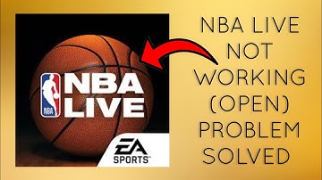 How To Solve NBA LIVE Mobile Basketball App Not Working/Not Open Problem|| Rsha26 Solutions