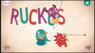 Endless Alphabet Ruckus