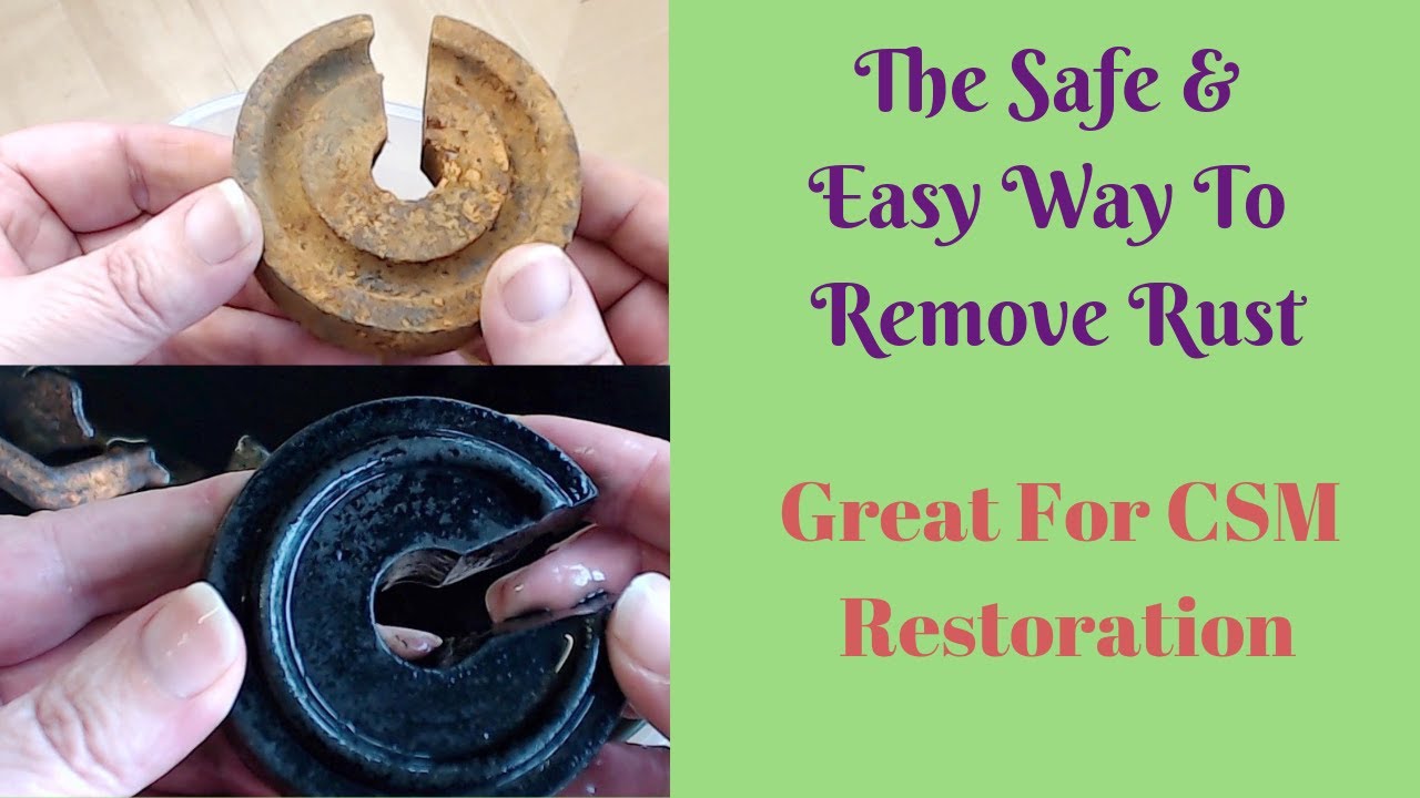 The Safe & Easy Way To Remove Rust - Evapo-Rust for CSM Testing - YouTube