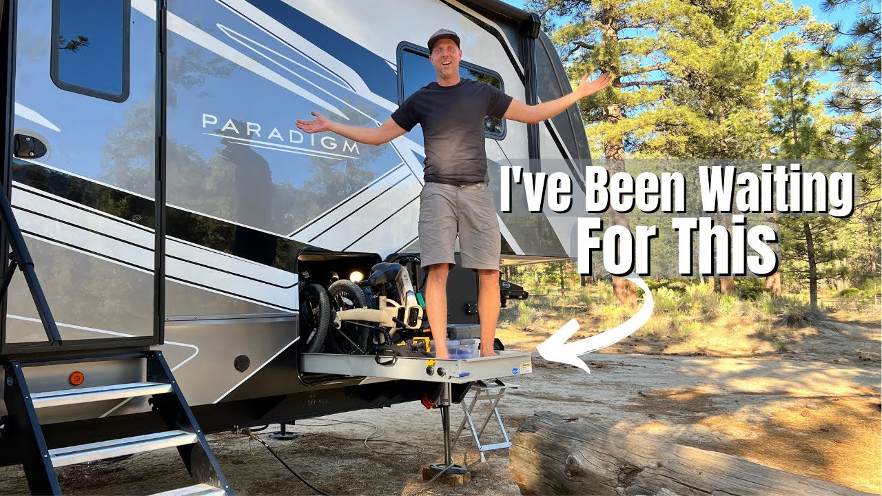 RV Storage Game Changer! Morryde Sliding Cargo Tray - YouTube