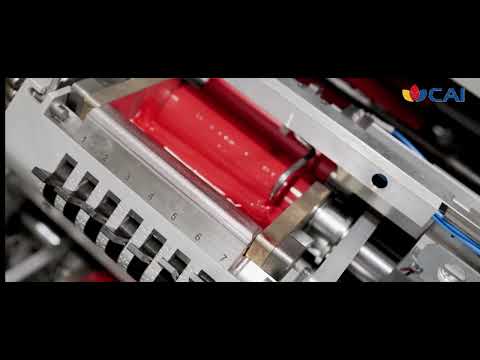 CAI Dry offset printer for injection cups #cai #plastic #printing #offset
