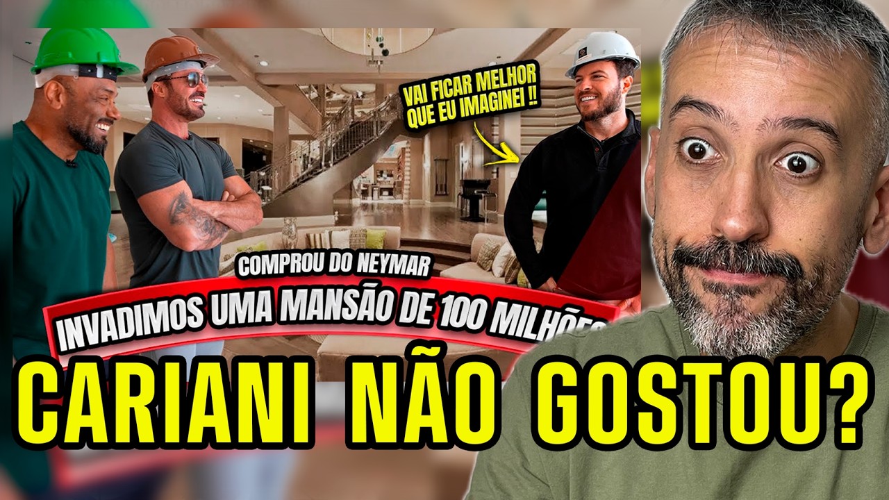 CARIANI PRESSIONA PRIMO RICO SOBRE COMPRA DE MANSÃO - Cortes da Live do Suco de Brasil