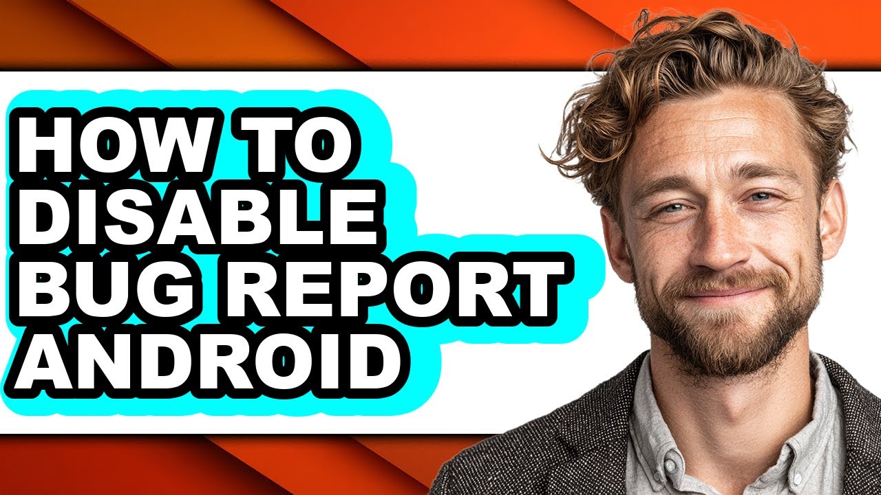 How to Disable Bug Report Android (easy Method) - YouTube