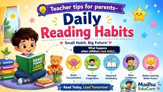 Build This One Habit for Your Child’s Success | Daily Reading Tips