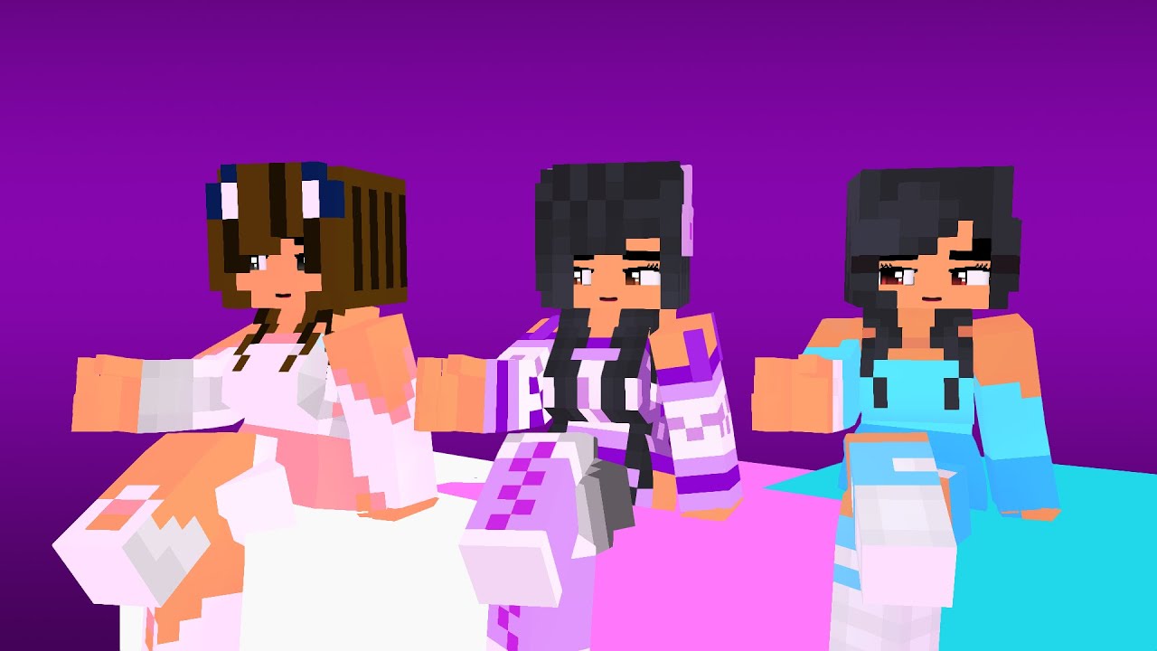 LUCKY SUPER IDOL MEME : MINECRAFT ANIMATION APHMAU 27