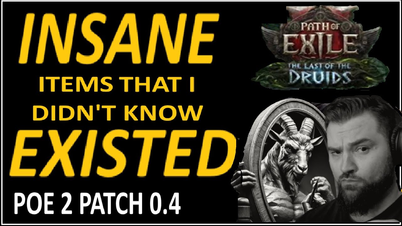 [PoE 2 0.4] These NEW Items are INSANELY Strong! + Ideas & Thoughts on Crafting, Build, & Mechanics