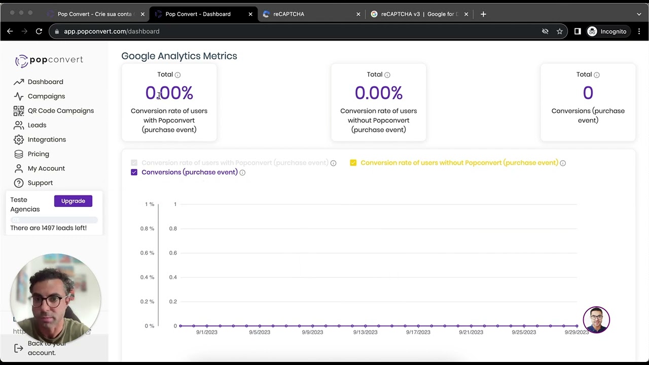Popconvert's Google Analytics 4 (GA4) Integration