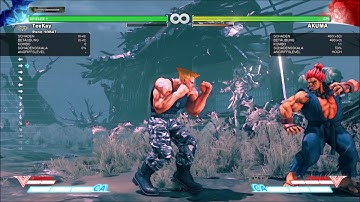 My corner combos for Guile in season 2 of Street Fighter V