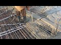 slab concrete pouring