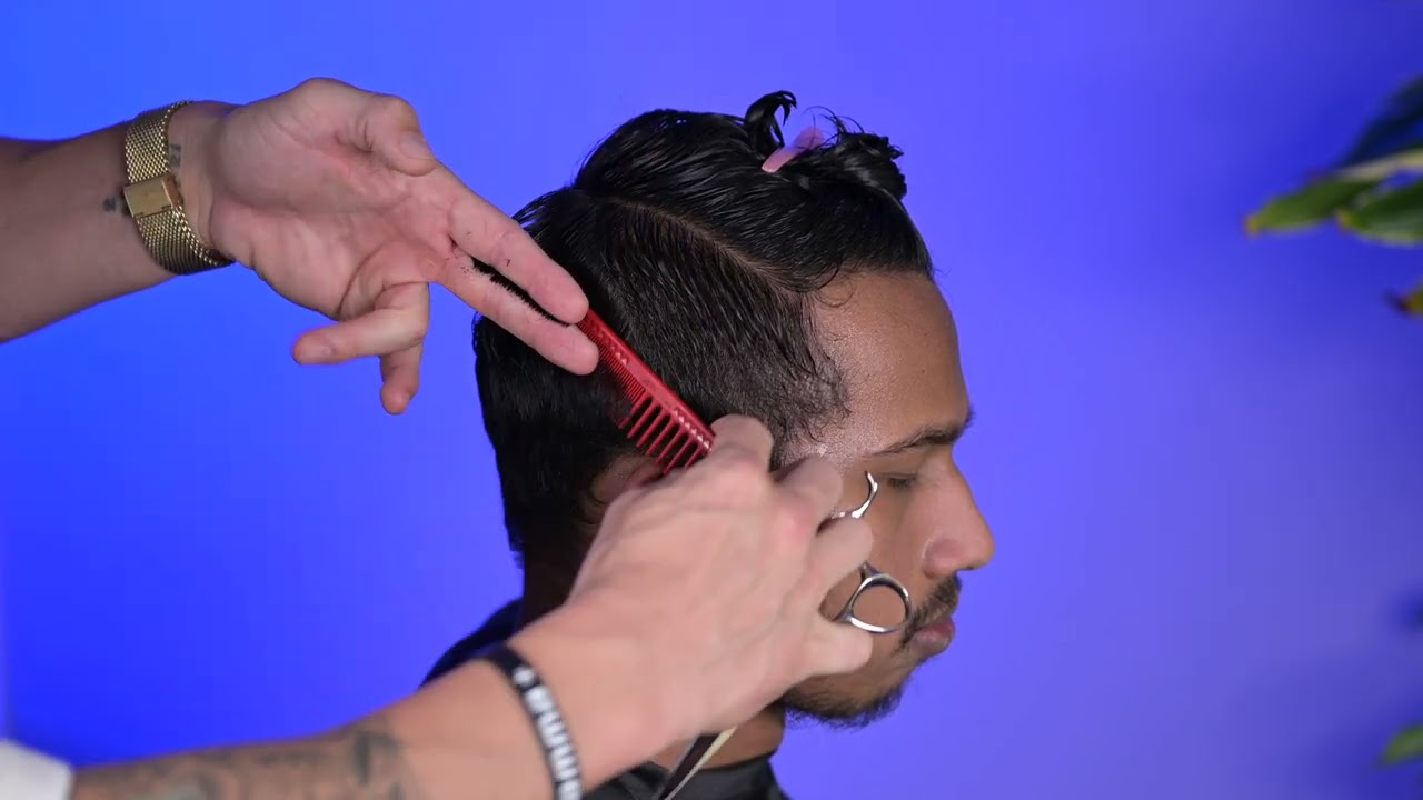 Forward Messy Top, with fade.