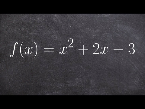 ვიდეო: რას ნიშნავს კვადრატის x კვეთები?