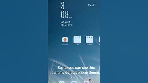 TUTORIAL ON HOW TO SET YOUR PHONE THEME TO DEFAULT(OPPO A37)