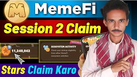 Memefi Season 2 Claim Stars | Memefi New Update | How to Claim Stars On